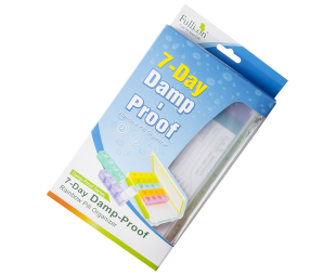 Damp-Proof 7-Day Rainbow Pill Organizer